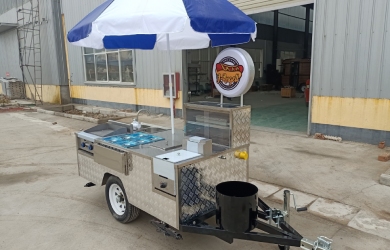 custom hotdog cart for sale in puerto rico